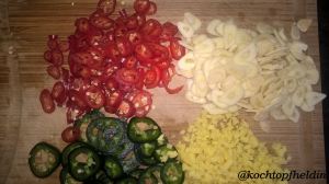 Zutaten Zucchini-Chutney